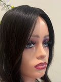 The AJ Luxe Plus Human Hair Enhancer Midnight Brown 14 inches