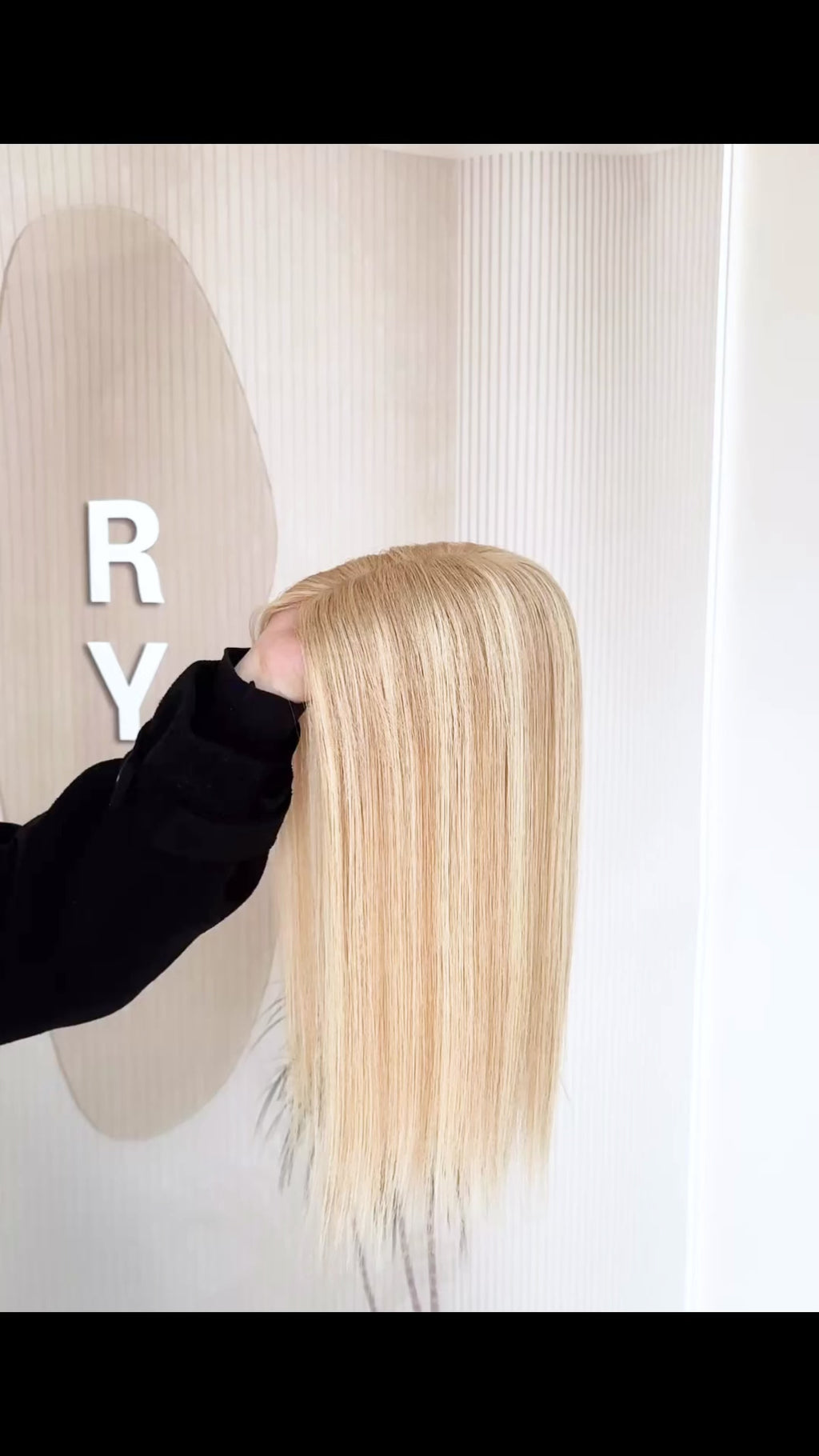 The AJ Ultra Lightweight Human Hair Enhancer 18inch Golden Honey Blonde